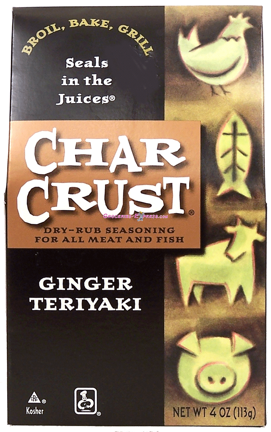 Char Crust&nbsp;&nbsp;ginger teriyaki dry-rub seasoning for all meat and fish Full-Size Picture